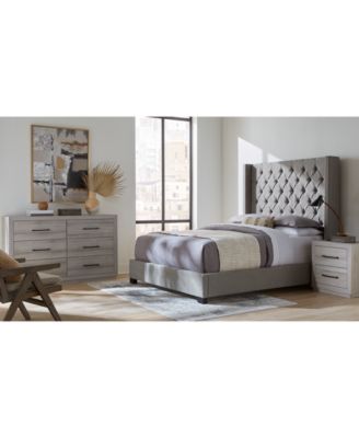 Furniture Monroe II Upholstered Bedroom Furniture Collection, Created for Macy's