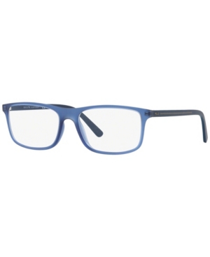 Polo Ralph Lauren Ph2197 Men's Rectangle Eyeglasses In Transparen
