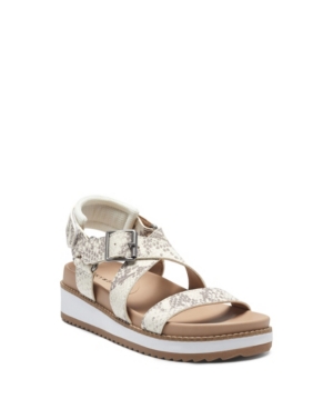 Lucky Brand Women's Idenia Casual Wedge Sandals Women's Shoes