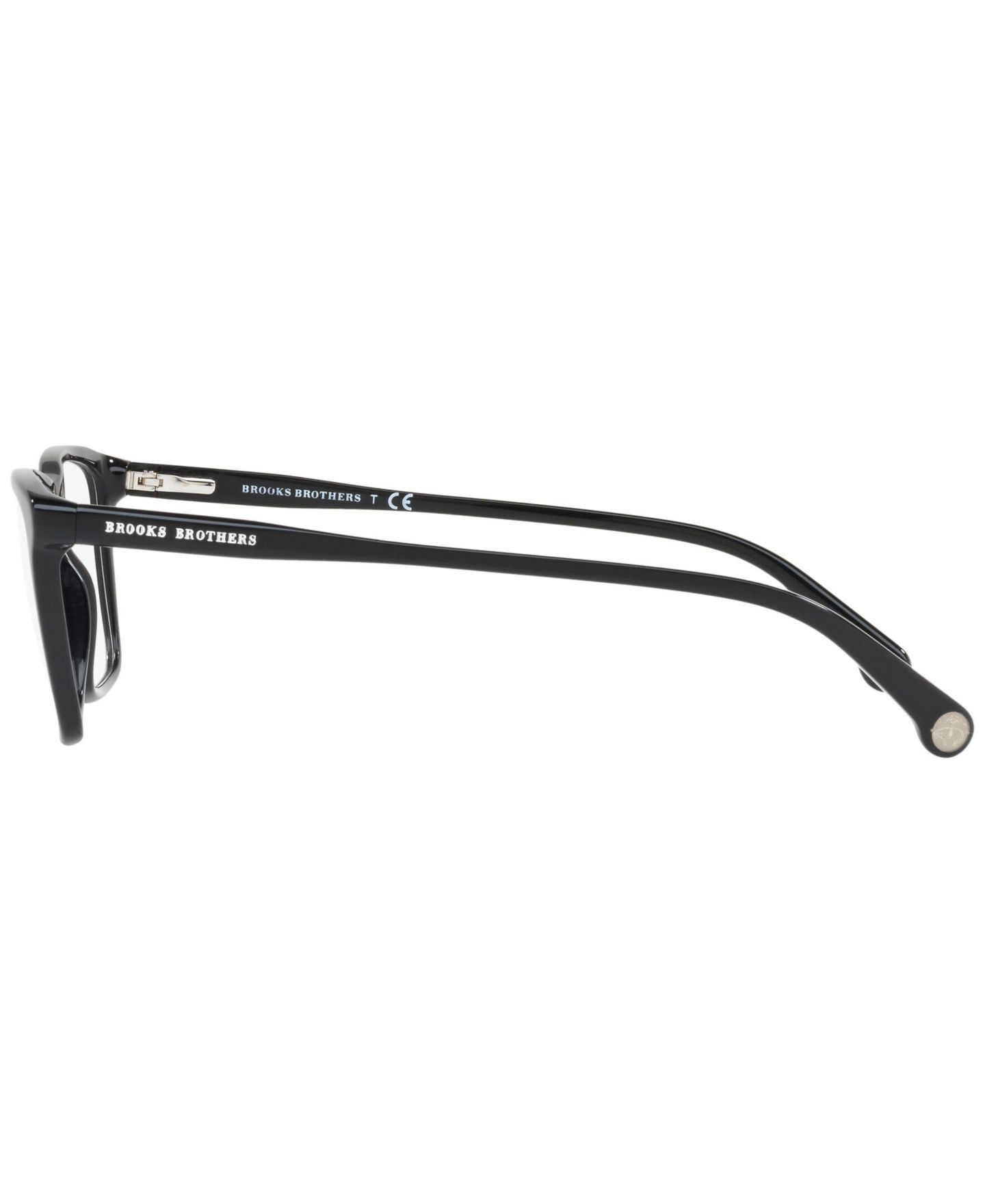 Мужские очки Brooks Brothers Man Square Plastic BB2037 Eyeglasses, цвет: Чёрный — фото 2