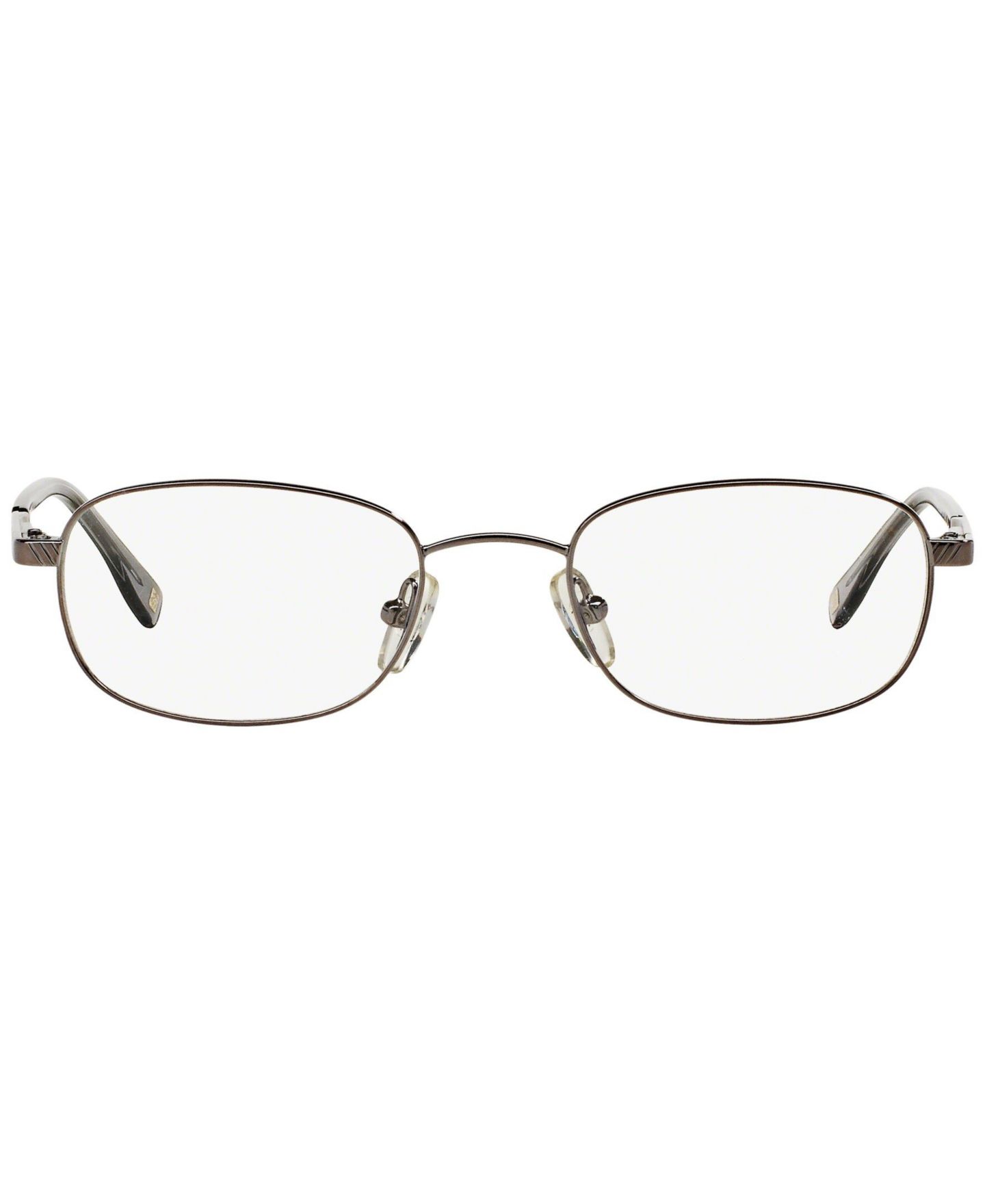 Мужские очки Brooks Brothers Man Oval Metal BB 363 Eyeglasses, цвет: Графитовый металлик — фото 4
