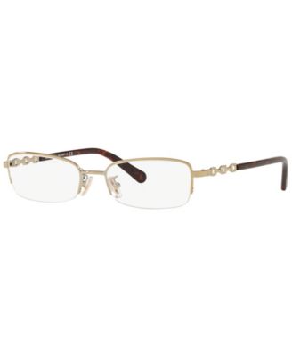 COACH HC5097 Women's Rectangle Eyeglasses - Macy's