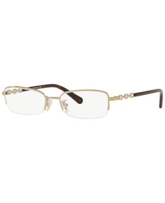 Coach Hc5097 Women's Rectangle Eyeglasses - Macy's