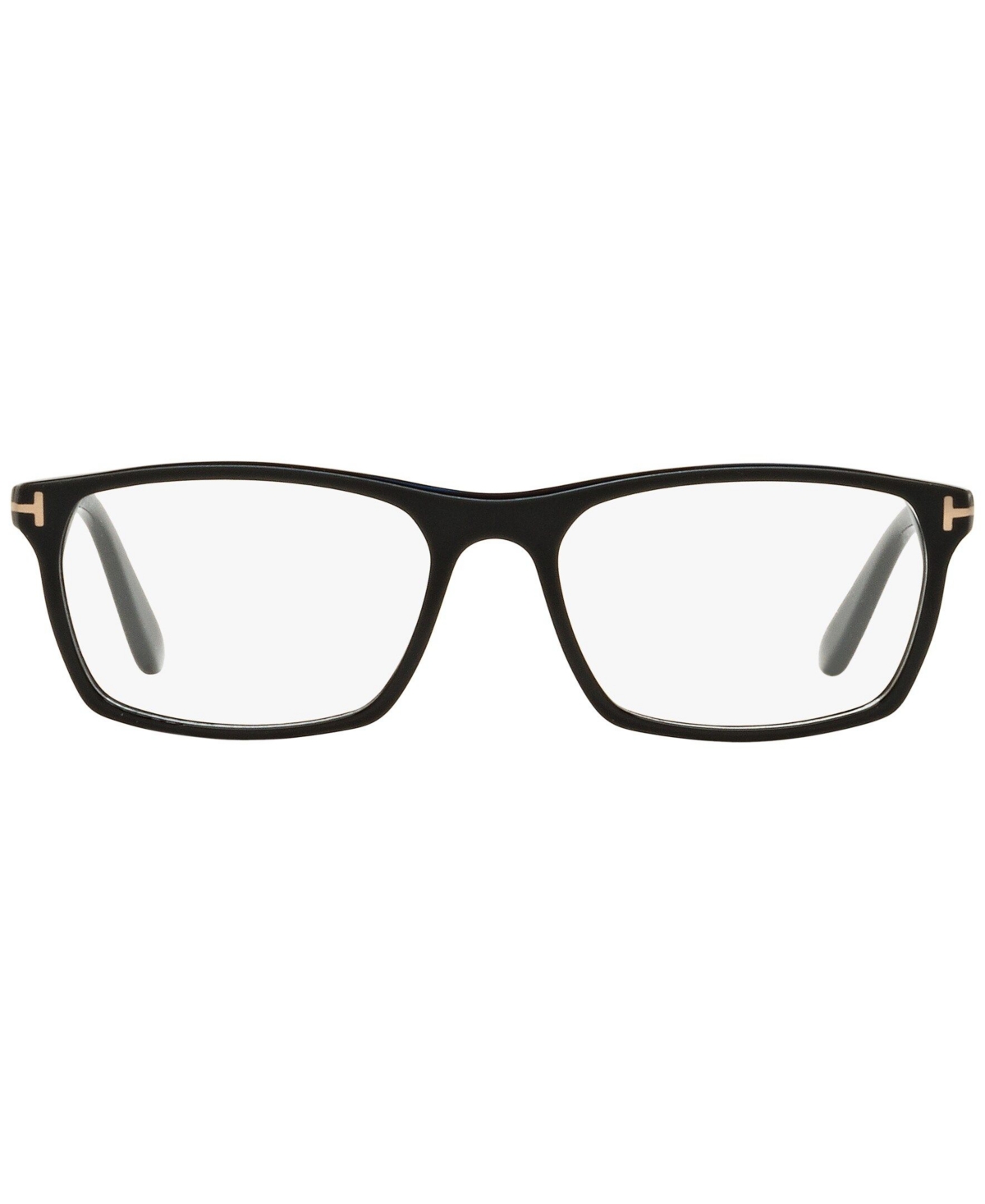 Tom Ford Tr000539 Men's Rectangle Eyeglasses In Black