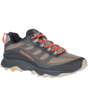 Merrell Men's Moab Speed Colorblock Low Top Sneakers In Lichen