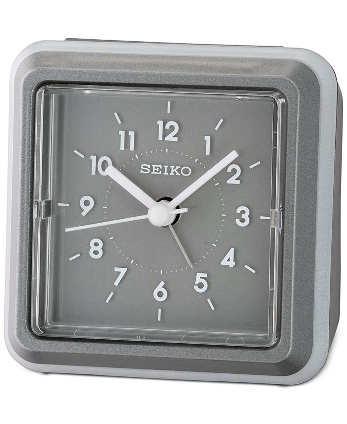 Seiko - Ena Gray Alarm Clock