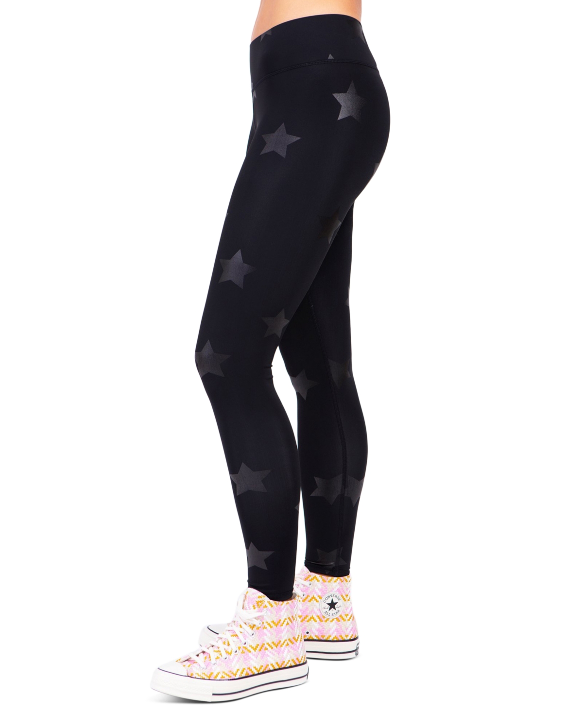 Terez black shop star leggings