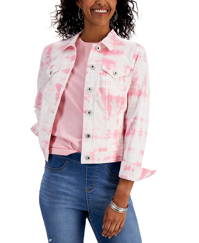 Macy's style and co denim clearance jacket