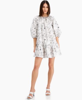 INC International Concepts - Floral-Print Mini Dress