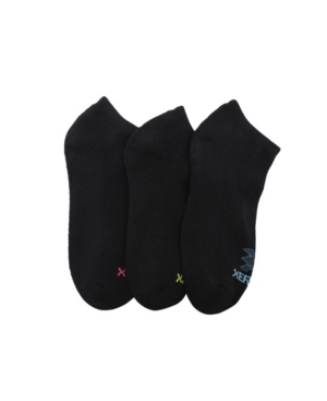 Xertia Women's Cbd Treated Half Cushion Solid Low Cut Socks In Black