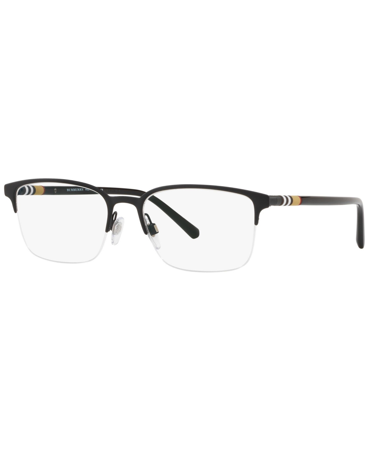 BE1323 Men's Rectangle Eyeglasses - Black