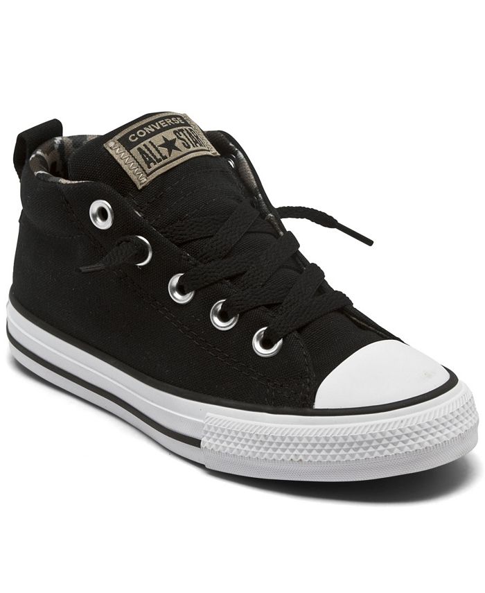 Converse Big Boys Chuck Taylor All Star Street Camo Mid Casual Sneakers  from Finish Line & Reviews - Finish Line Kids' Shoes - Kids - Macy's