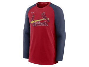Nike Men's St Louis Cardinals Authentic Collection Pre-Game Crew Sweatshirt
