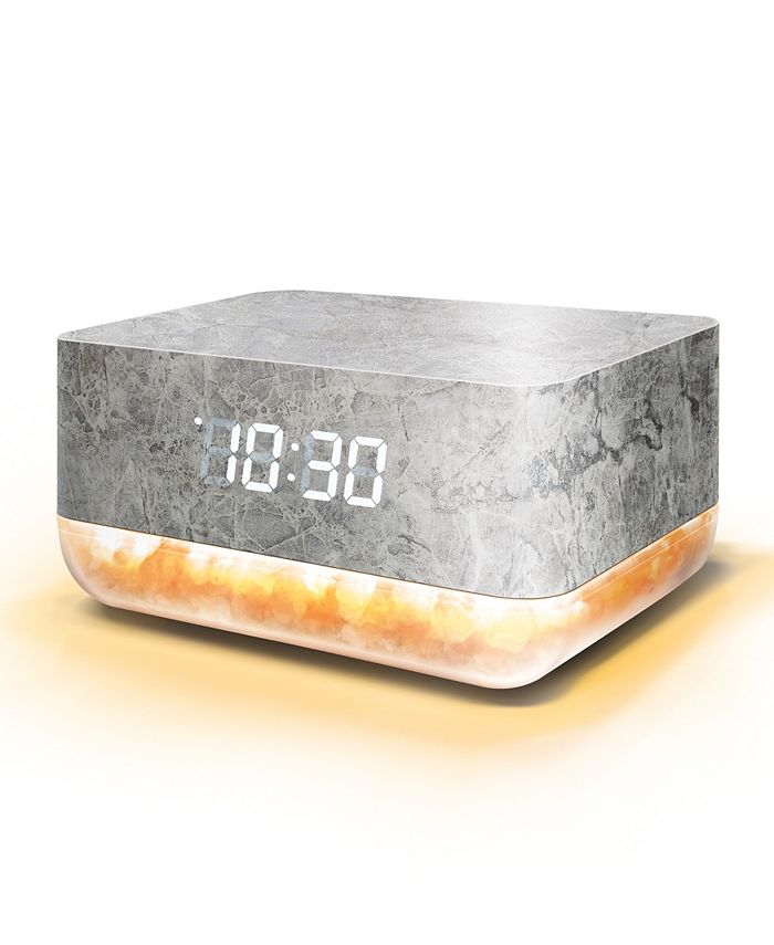 Lomi CLOSEOUT! Sunrise Alarm Clock with Himalayan Salt Base Macy