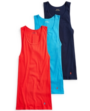 Polo Ralph Lauren Men's 3-Pk Classic Cotton Tanks