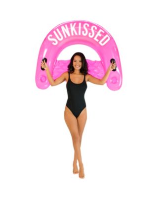 PoolCandy - Sweet Shop Pink Bubble Gum "Paradise Found" Jumbo Sun Chair