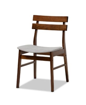 Eiko Mid-Century Modern Transitional Fabric Upholstered 5 Piece Dining Set