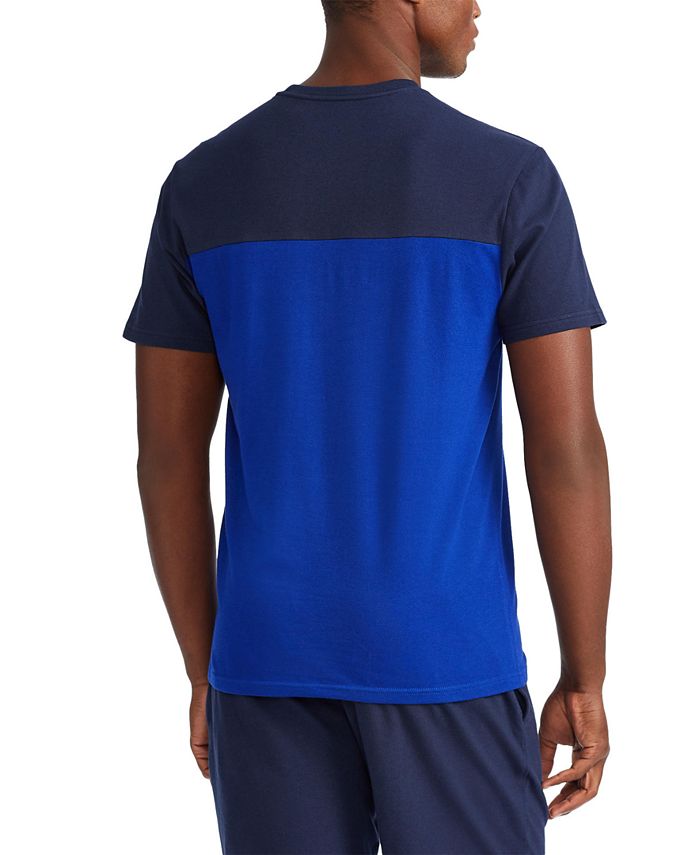 Polo Ralph Lauren Men's Breathable Mesh Colorblocked Sleep Shirt ...