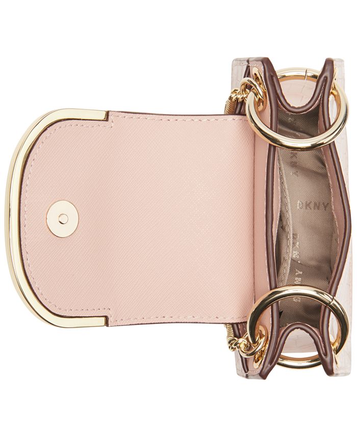 DKNY Faith Micro Mini Leather Crossbody & Reviews Handbags