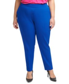 Plus Size Slim-Leg Pants