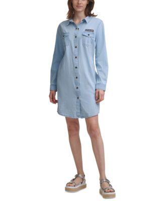 karl lagerfeld denim dress