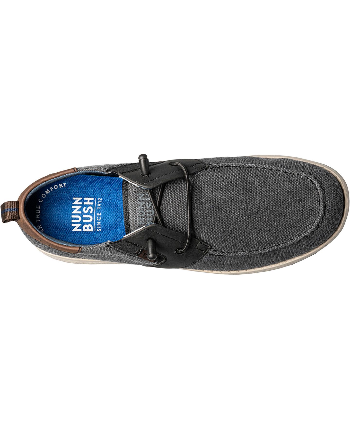 Мужские кроссовки Nunn Bush Brewski Moc Toe, цвет: Чёрный — фото 7