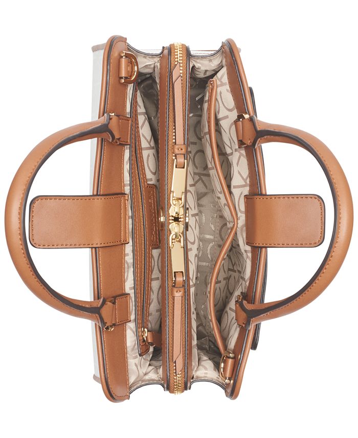 Calvin Klein Margot Satchel & Reviews - Handbags & Accessories - Macy's