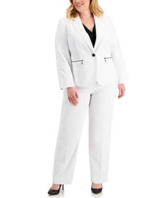 womens pinstripe suit plus size