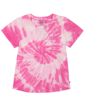 Lucky Brand Big Girls Tie Dye T-Shirt