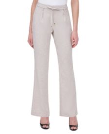 Tie-Waist Wide-Leg Pants