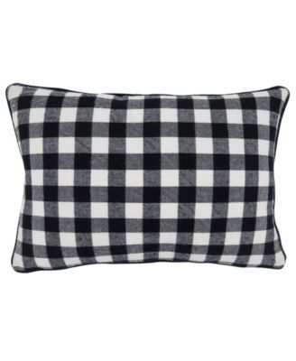 Merry Buffalo Plaid Decorative Pillow, 12&amp;quot; x 18&amp;quot;