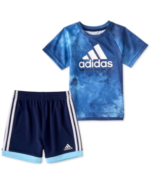 Baby Boys Print T-shirt and Shorts Set 2 Piece