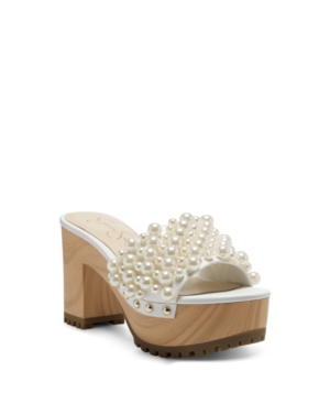 Jessica Simpson Women's Telina Block Heel Dress Sandals Women's Shoes