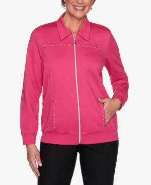 Alfred Dunner Women's Missy Clean Getaway Jacket