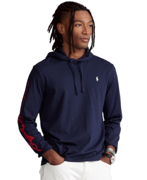 Polo Ralph Lauren Men's Logo Jersey Hooded T-Shirt