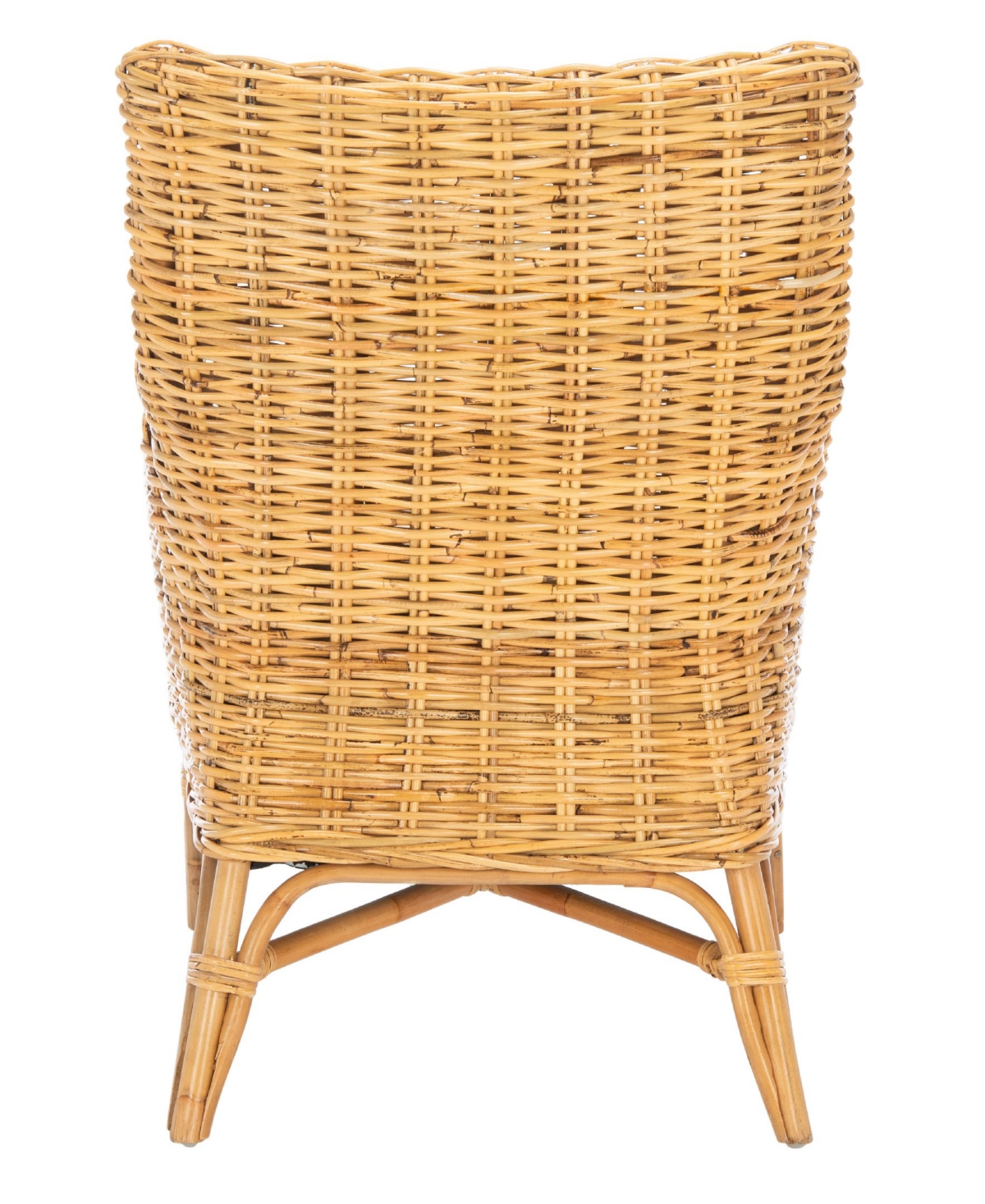 Safavieh Cristen Rattan Accent Chair With Cushion In Natural