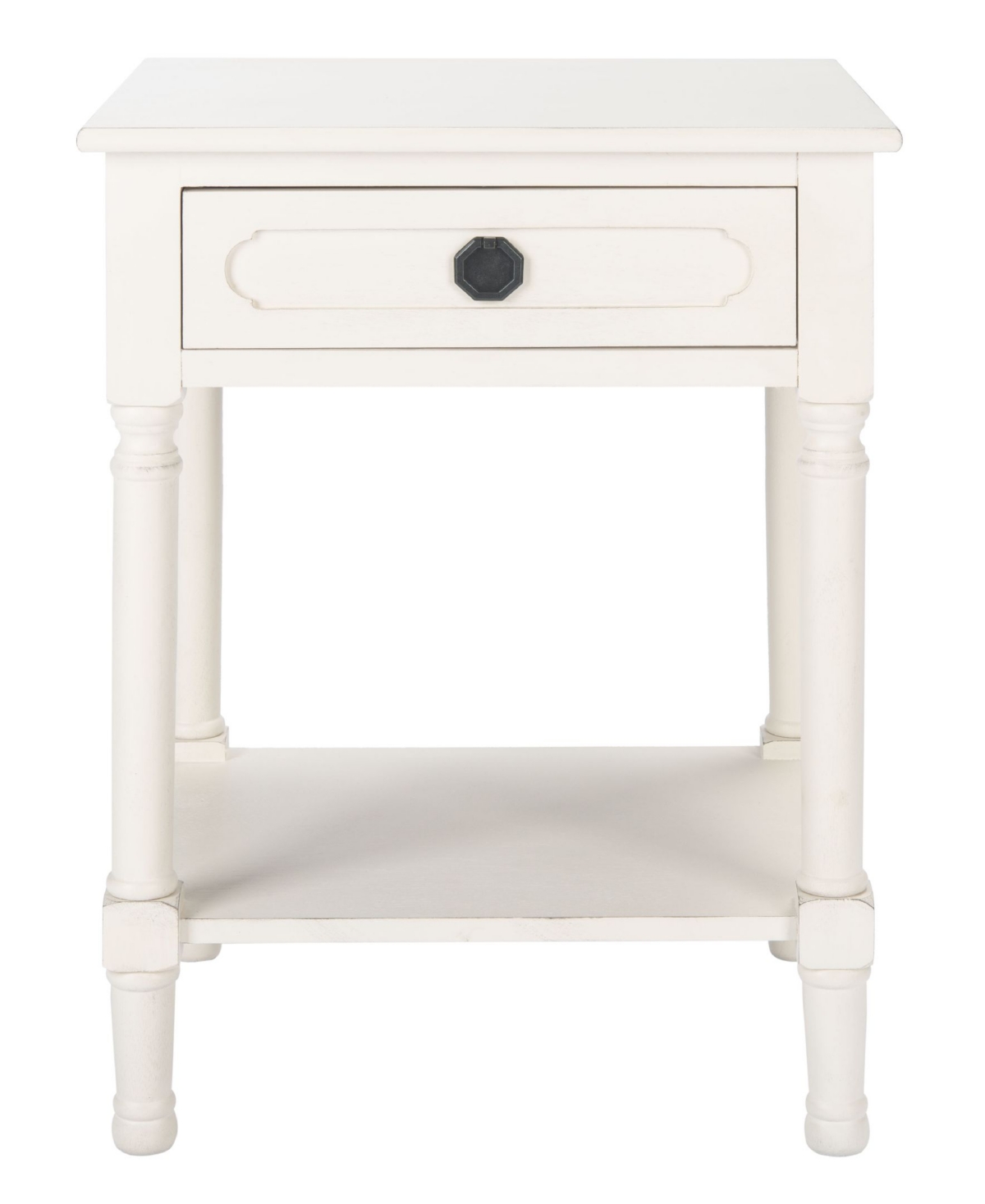 Safavieh Tate 1 Drawer Accent Table In White