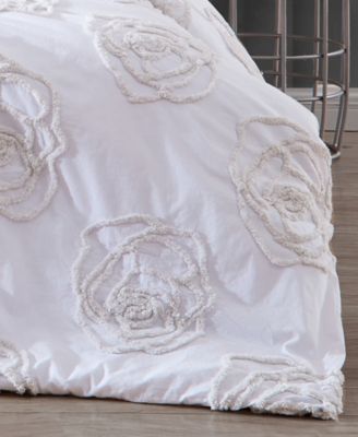 Rambling Rose 4-Pc Duvet Cover Set, Full/Queen