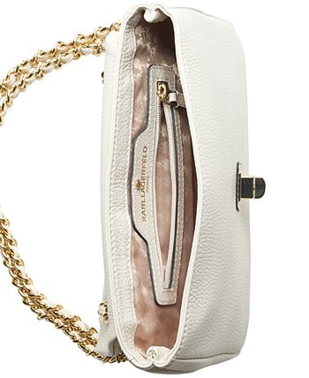 Karl Lagerfeld Paris Agyness Shoulder Bag - Macy's