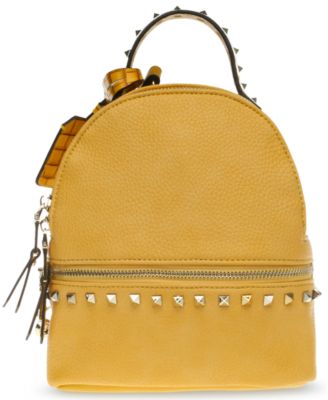 yellow steve madden backpack
