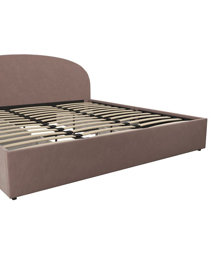 Mr. Kate Moon Upholstered Bed with Storage, King Macy's