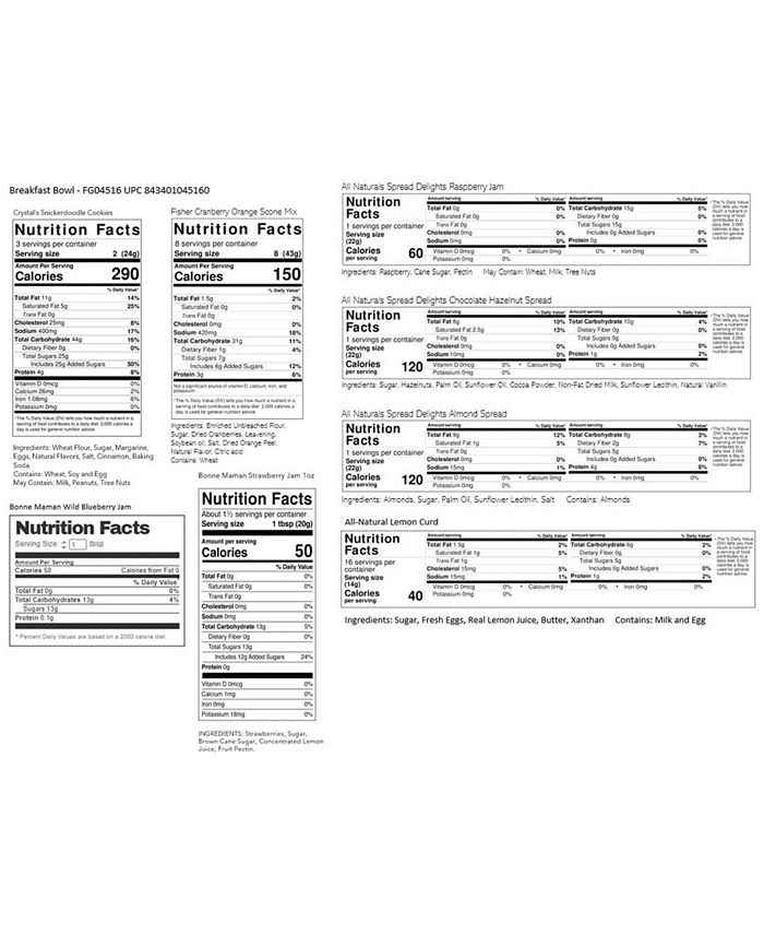 Alder Creek Gift Baskets Breakfast Bowl Gift Basket Macy's