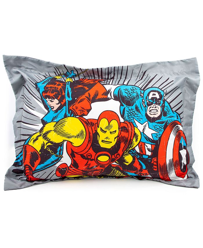 Disney CLOSEOUT! Avengers 6Pc. Reversible Twin Comforter Set Macy's