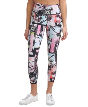 Calvin Klein Performance Printed High-Waist 7/8 Length Leggings