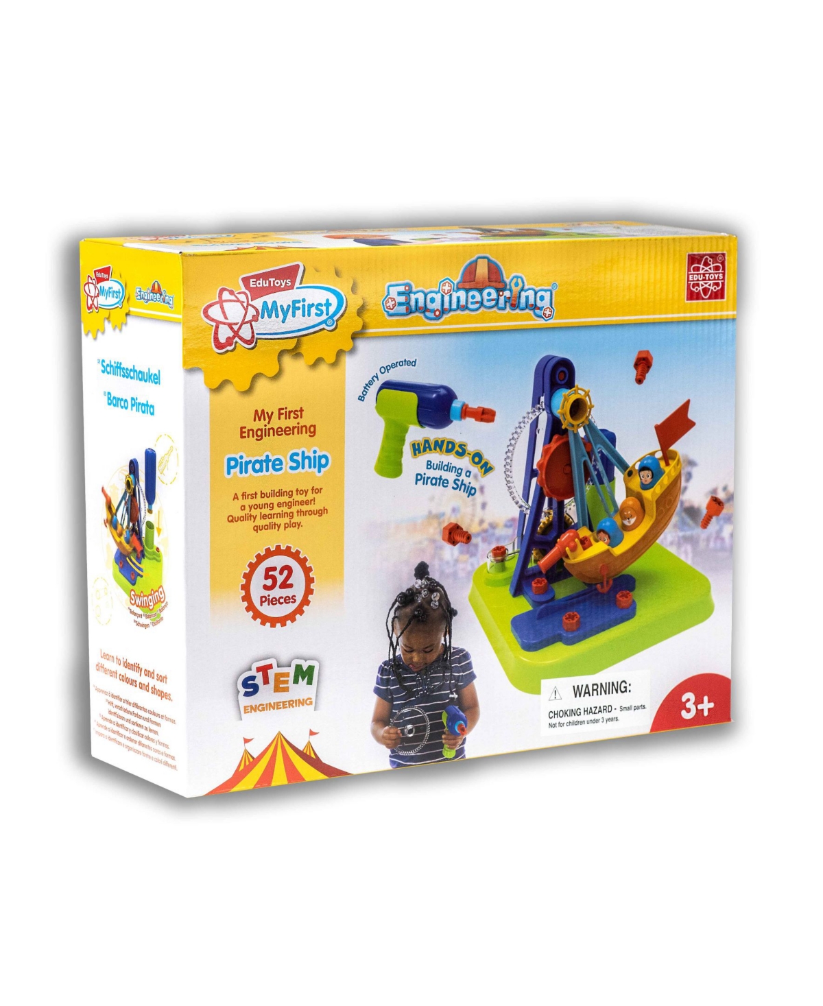 Cool Mini Or Not Edu Toys My First Engineering Pirate Ship Stem Toy In Open Misce