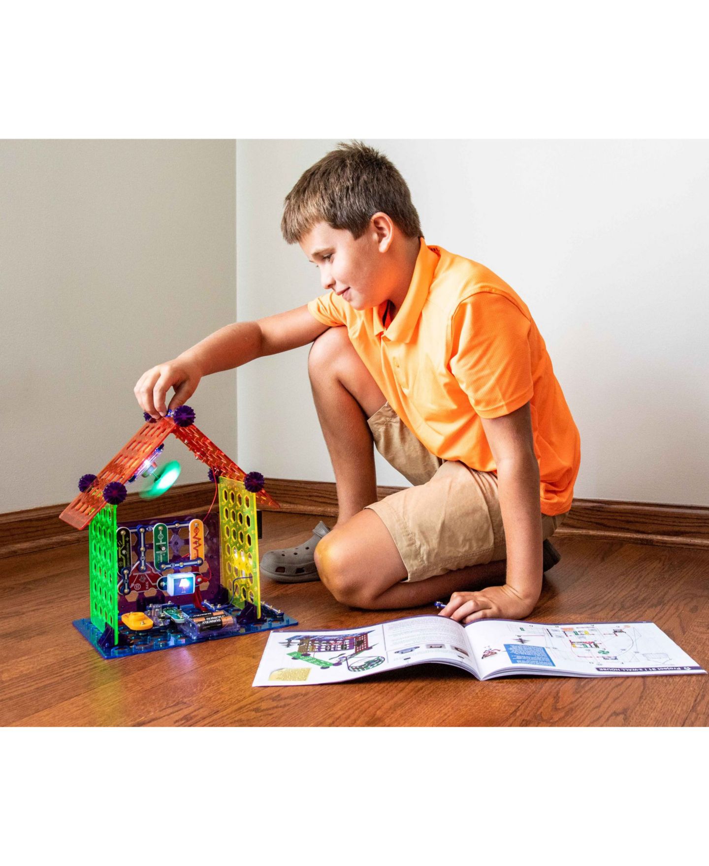Детские игрушки Flat River Group MyHome 3-D Circuits 60-Piece Stem Learning Toy, Ages 8+ — фото 6