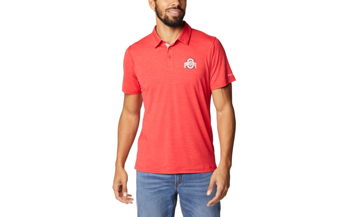 Ohio State Buckeyes Men's Tech Trail Polo - Red