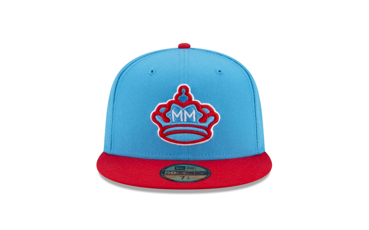 New Era Miami Marlins City Connect 59fifty Cap In Lightblue