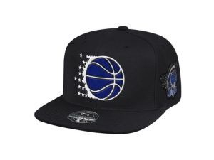 Mitchell & Ness Orlando Magic Hardwood Classic Anniversary Patch 2-Tone Fitted Cap