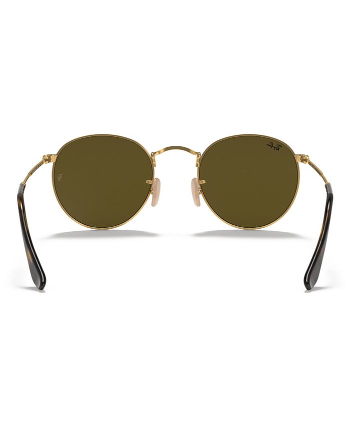 Ray-Ban Sunglasses, RB3447N ROUND FLAT LENSES - Macy's
